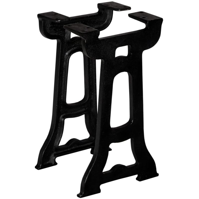Vidaxl pied de banc 2 pcs cadre en y fonte 245425