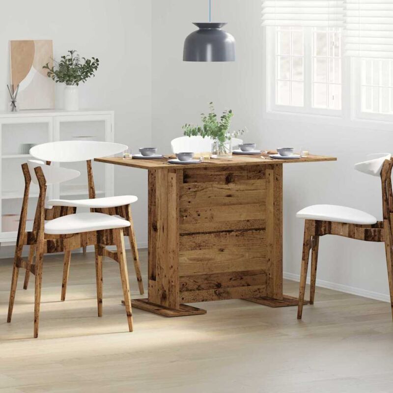 Torana - Table de salle à manger Bois ancien 110 x 60 x 75 cm