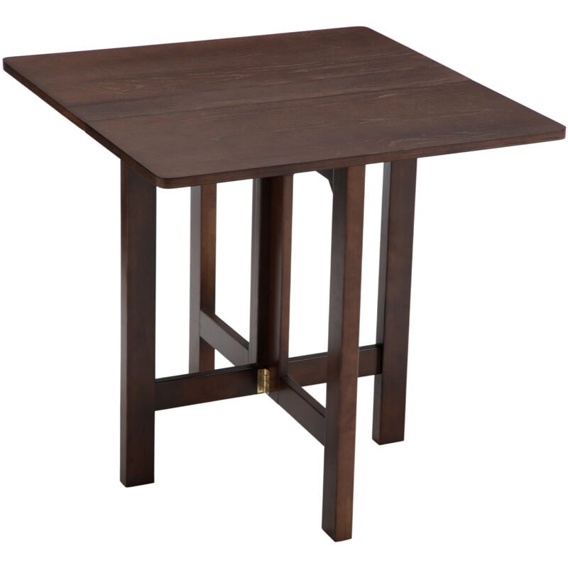 Wahson Office Chairs - Table de Salle à Manger Pliante en Bois Table Pliante Interieurs avec Pieds Bois, Table Extensible Polyvalente pour Salle à