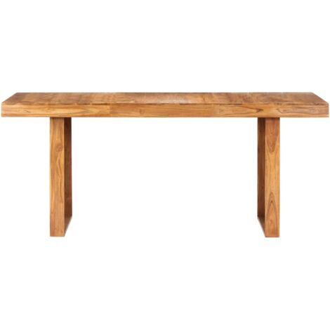 Table de salle à manger  Table à dîne  180x90x75 cm Bois solide d'acacia