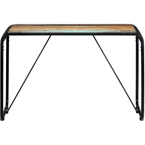 Table de salle à manger,Table à dîner 118x60x76cm Bois de récupération massif CWV48709