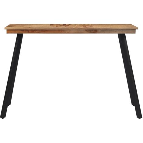 Table de salle à manger，Table à manger 120x62x76 cm bois massif de teck CFW87946
