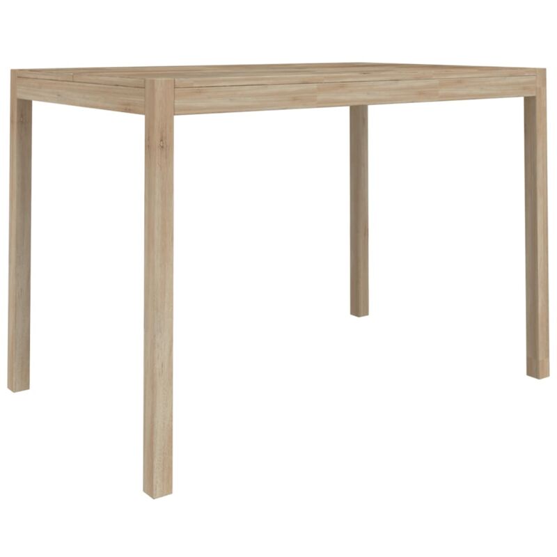 Vidaxl - Table à manger 110x70x75 cm bois d'acacia solide