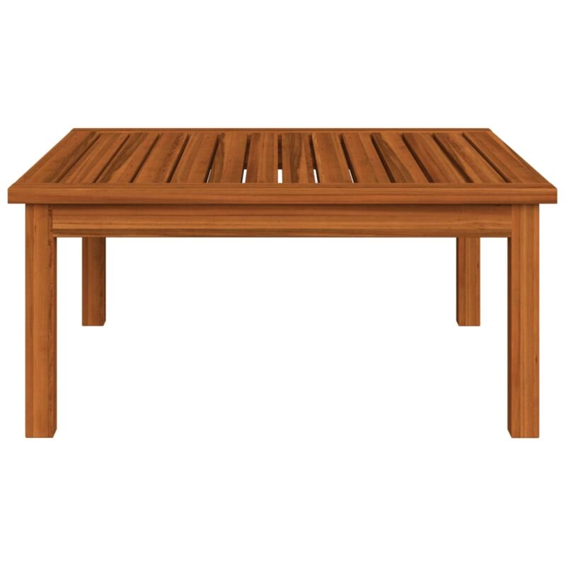 Maison Chic - inlife Table de salon de jardin 63x63x30 cm Bois solide d'acacia
