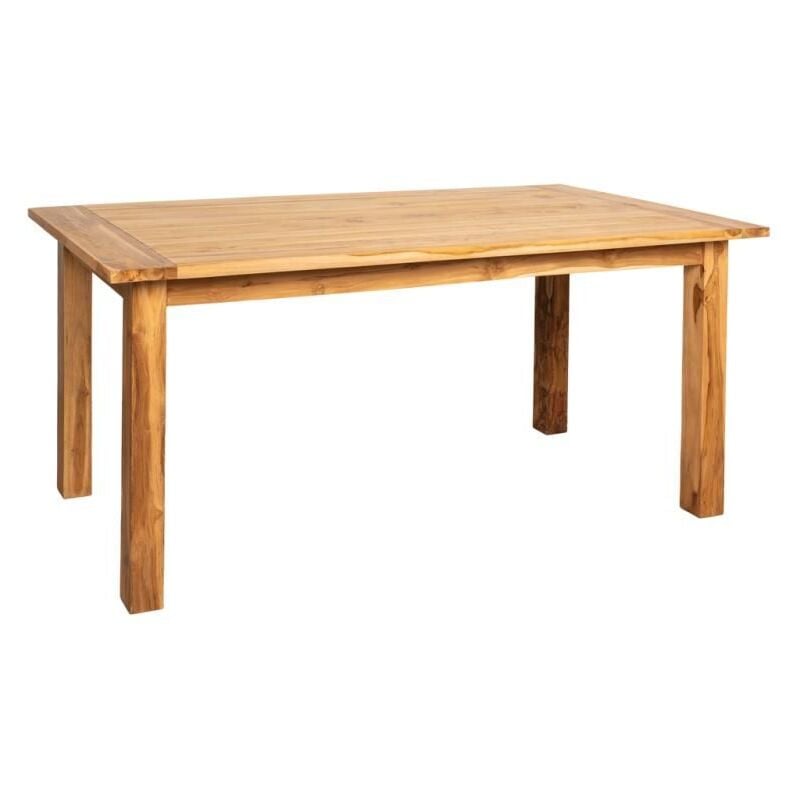 Table de salon en teck massif 1