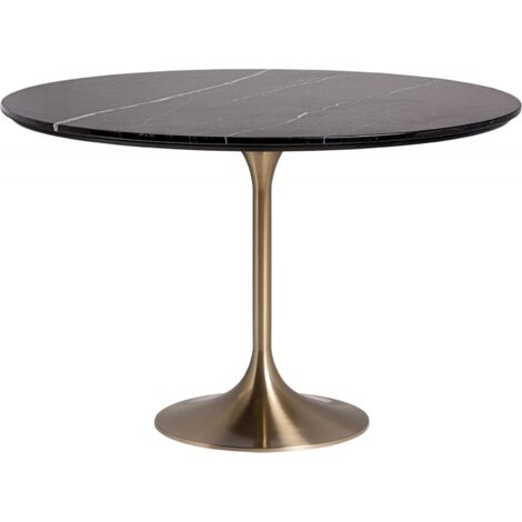 Table de salon kelheim - Noir, Doré