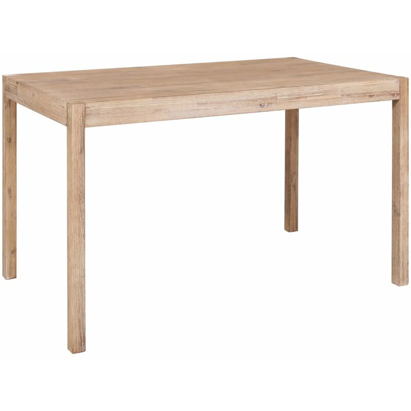 Table De Salon Salle A Manger Design 120 Cm Bois D Acacia Massif Bois 0902139