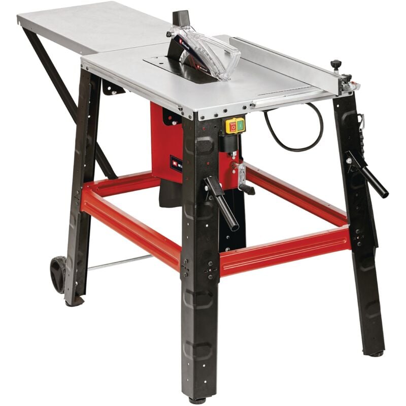 Einhell Scie circulaire sur table TC-TS 315 U (2 000 W, extension de table pour les pièces longues, protège-lame transparent, vendue avec tige