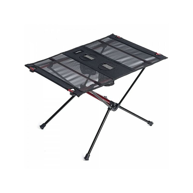 Trade Shop Traesio - Table Pliante Ultralégère Table De Pique-nique Portable Camping Extérieur