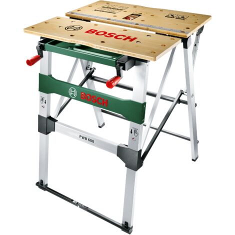 Worx Pegasus Table De Travail Pliable 2-en-1 Et Chevalet Sciage - Pour Pièces