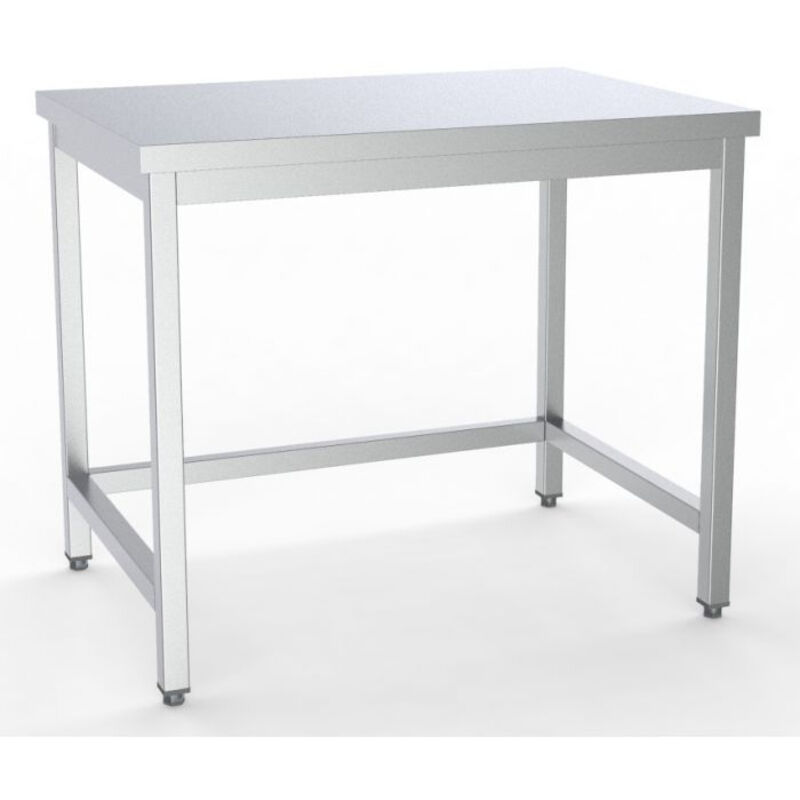 Table de Travail Inox L 800 x P 600 mm - Combisteel Table de Travail Inox L 800 x P 600 mm - Combisteel