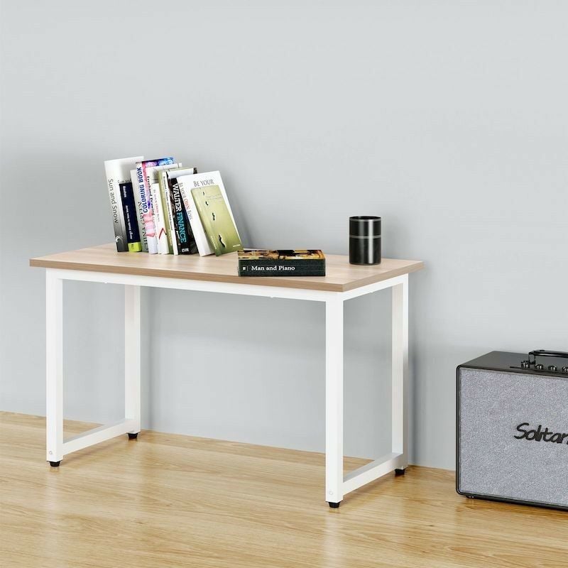 Le Poisson Qui Jardine - Table de travail ou bureau Couleur Bois 120 x 60 x 74 Résistante et de qualité