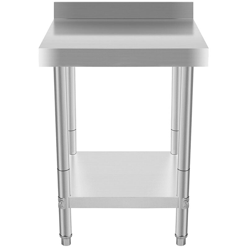 Haloyo - Table de travail table de cuisine en acier inoxydable 616190cm Table de Préparation en Inox