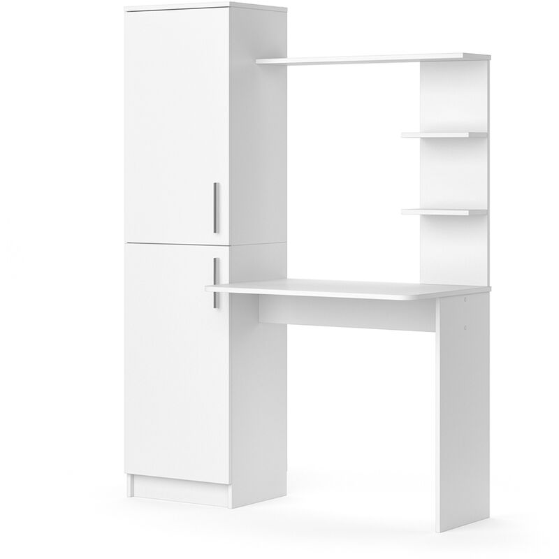 Vicco - Bureau Tessa, Blanc, 122.9 x 52 cm