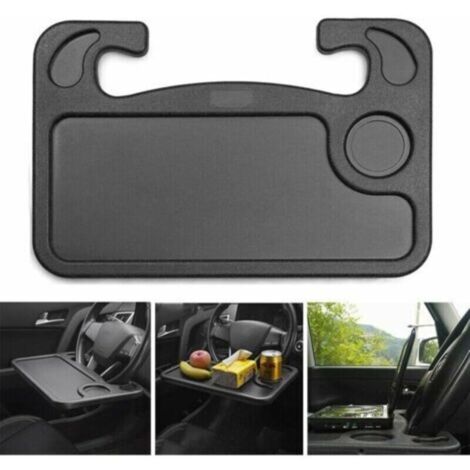 Table de voiture portable bureau de volant multifonctionnel manger travail boisson support de produits alimentaires plateau de voiture support de bureau support de volant