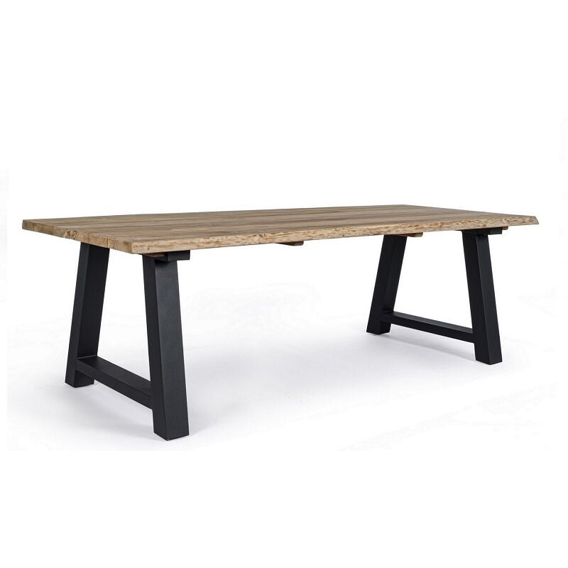 Bizzotto - Table de jardin 10 personnes Rolland 240 x 100 cm - Anthracite