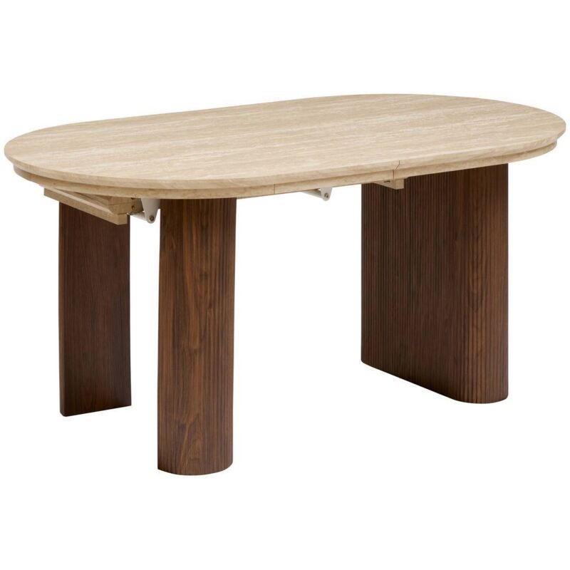 Table à manger extensible 10 places Itaguai 160x90x76,5cm - Atmosphera créateur d'intérieur