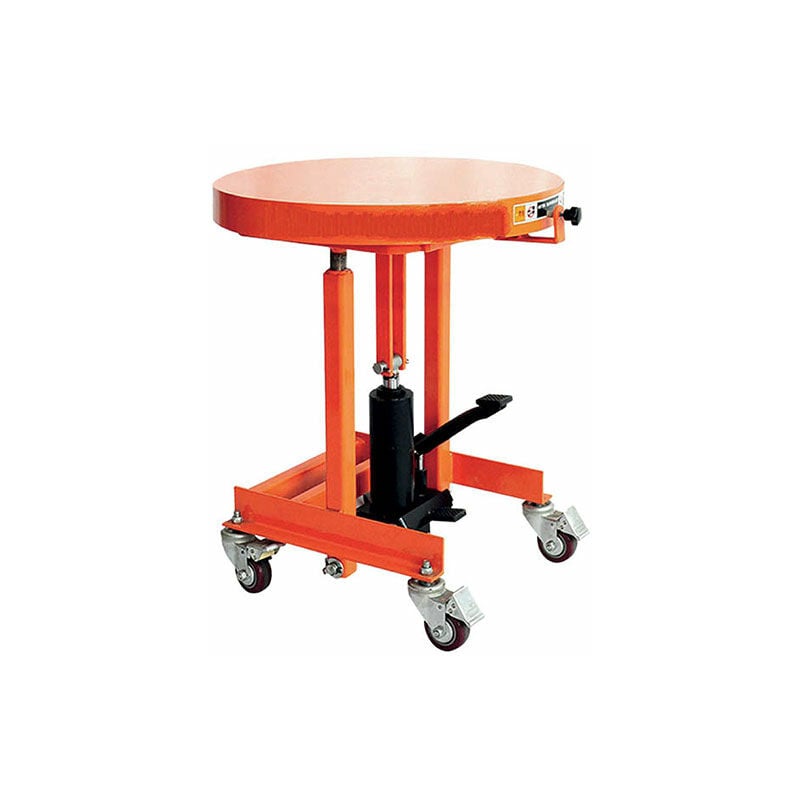 Matisère - Table élévatrice avec plateau tournant - Diamètre plateau de Ø600mm - MD20R