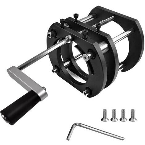 Table Elevatrice de Defonceuse a Bois, Elevatrice de Routeur Table de Précision, pour Moteur de Diamètre 64-65mm, Levage Maximum 51mm