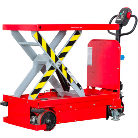 Table élévatrice électrique automotrice 500 kg 1020x610 mm Hauteur 1000mm MW Tools WTE50010T