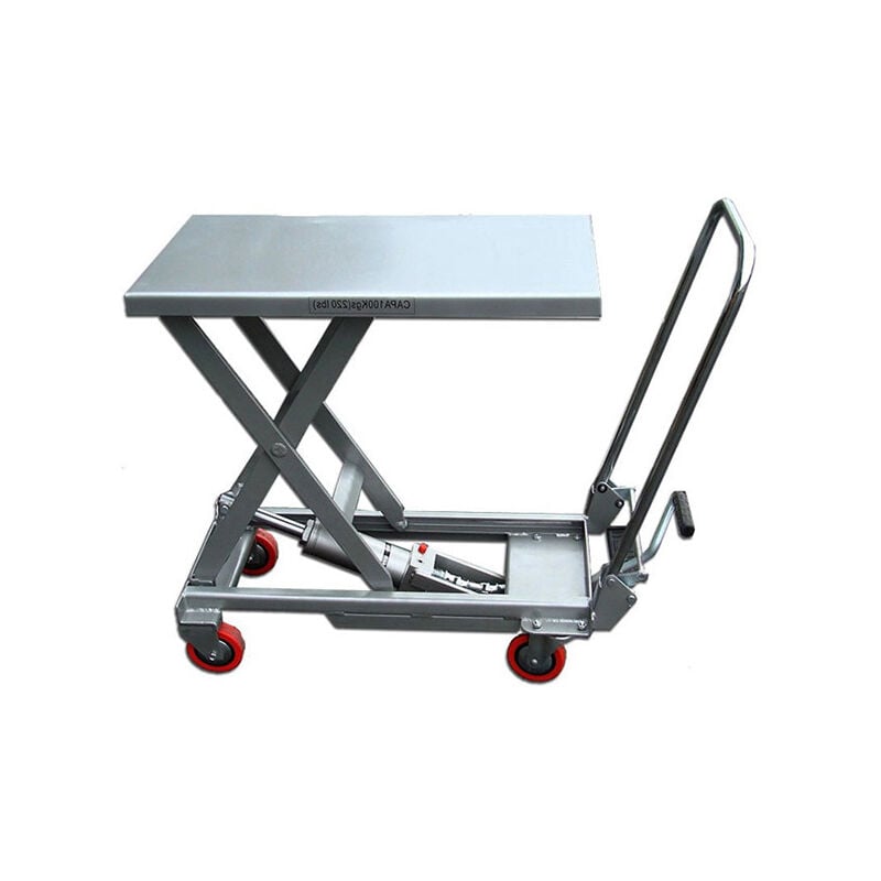 Matisère - Table élévatrice manuelle aluminium - BAL100