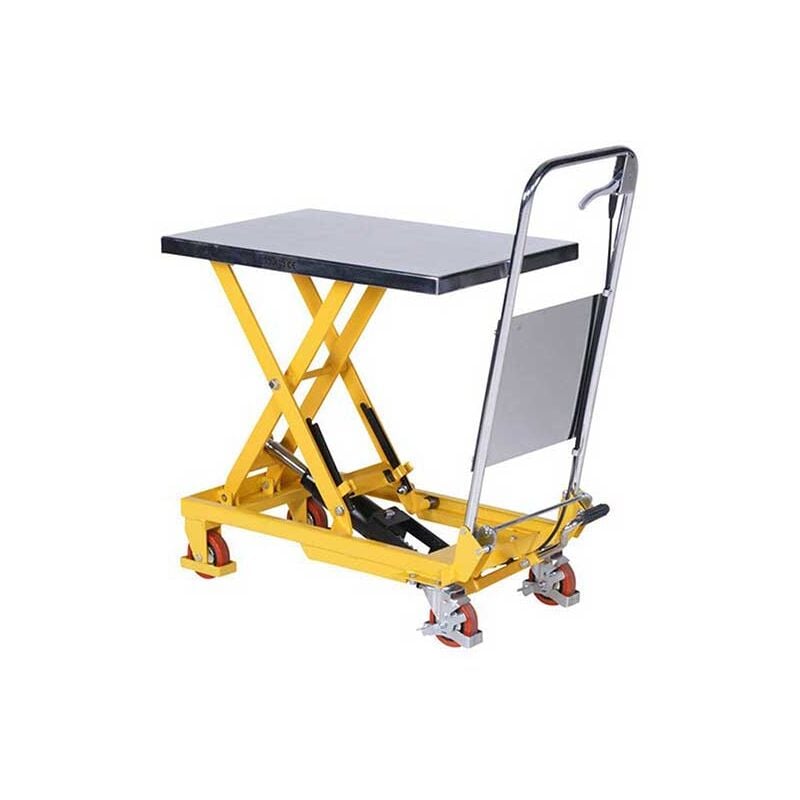 Table élévatrice manuelle - Levée hydraulique 1000 mm - Charge 1000kg - Atelier - Logistique - Industrie - Fabriqué en Europe - 1860051100
