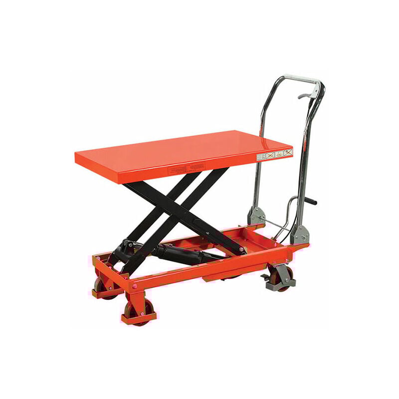 Matisère - Table élévatrice manuelle économique - 150kg / Hauteur max 740mm - STF15N