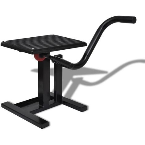 Table élévatrice pour moto professionnelle Noir