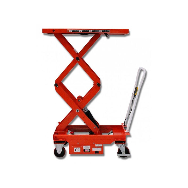 B. Table élévatrice semi-électrique haute levée - Capacité 800kg
