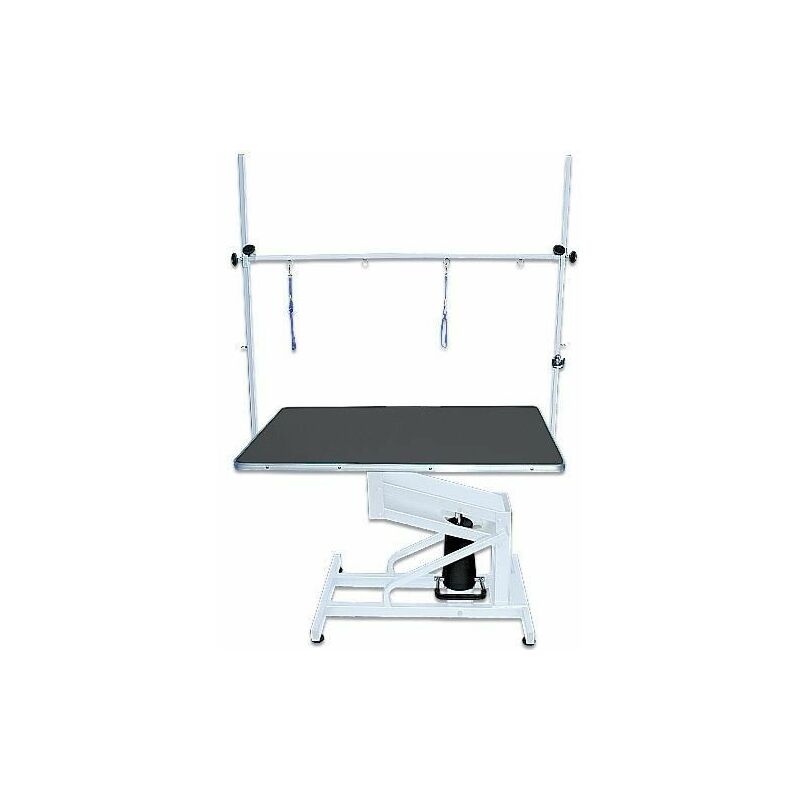 Table elevatrice ultra-net meca potence double plateau noir 110 x 60 cm
