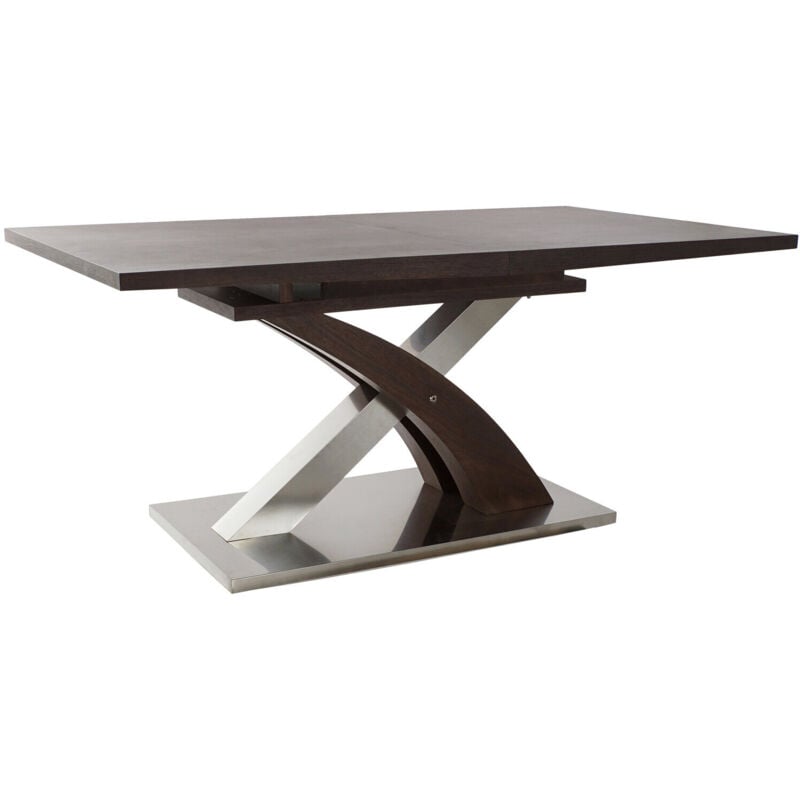 Table Acier Mdf 160X90X77 220Cm Extensible