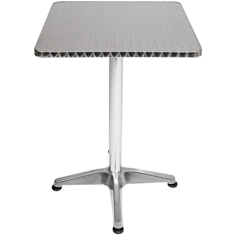 Table en aluminium 60X60