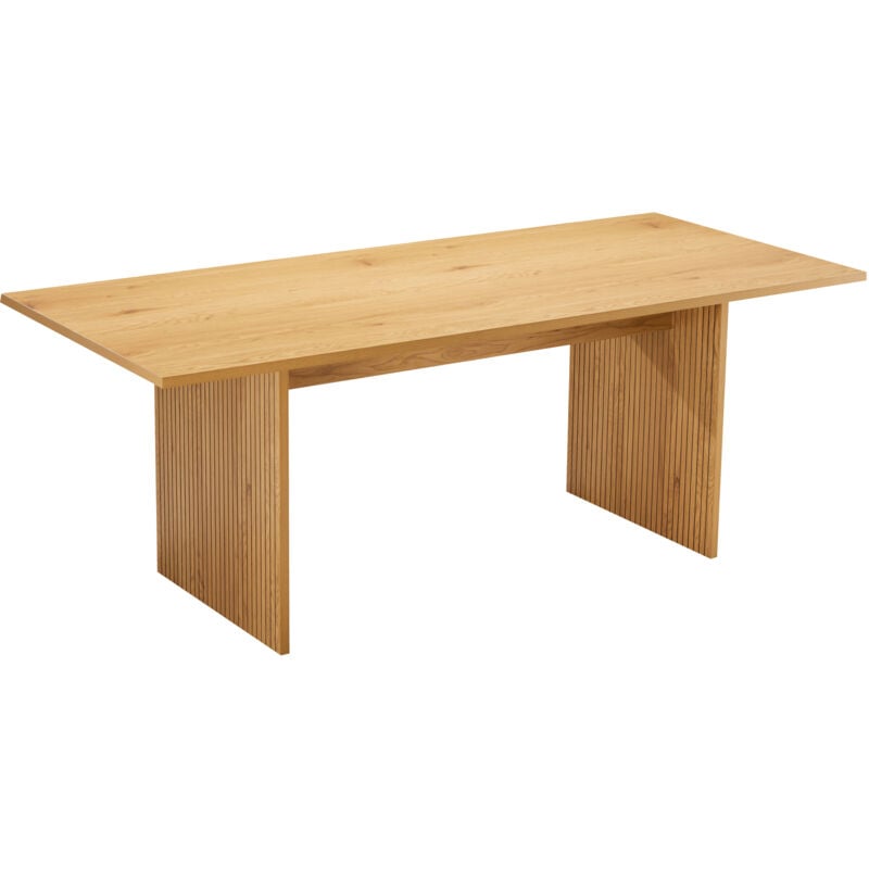 Happy Garden - Table en bois style scandinave 180cm alma