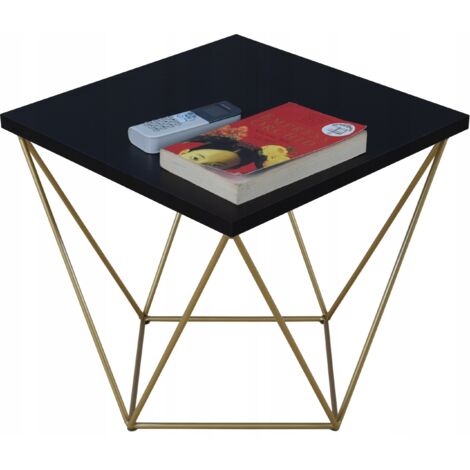 Table en fil noir doré 2K40