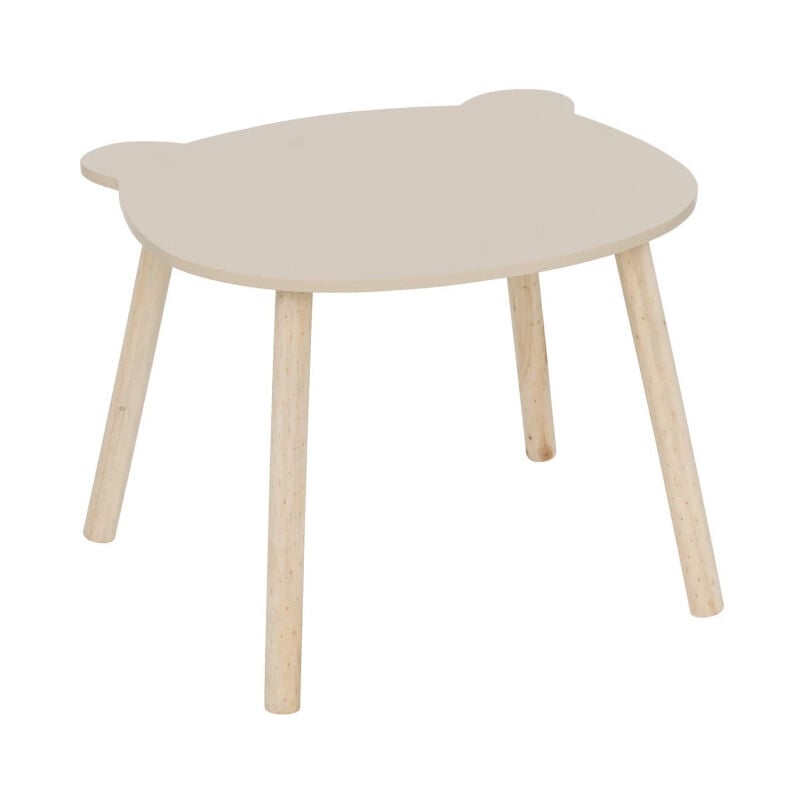 Table Enfant Ourson 'Douceur' 53cm Beige