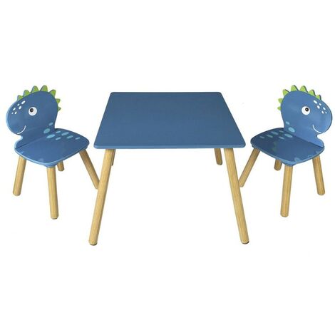 Table et 2 chaises Dino pour enfant
