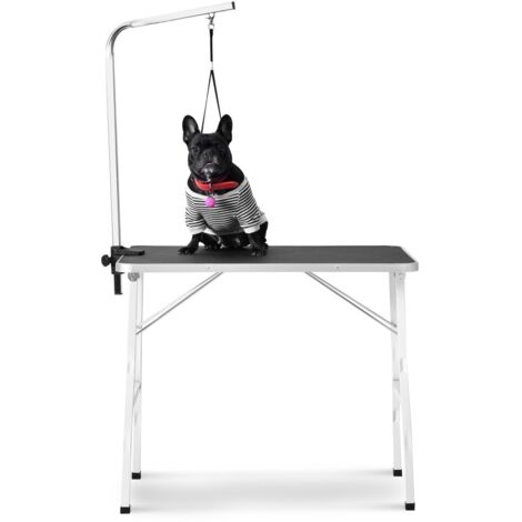 Table et matériel de toilettage pour animaux-Table portable réglable-Laisse incluse-Pour chiens et chats-90x60x156(cm)
