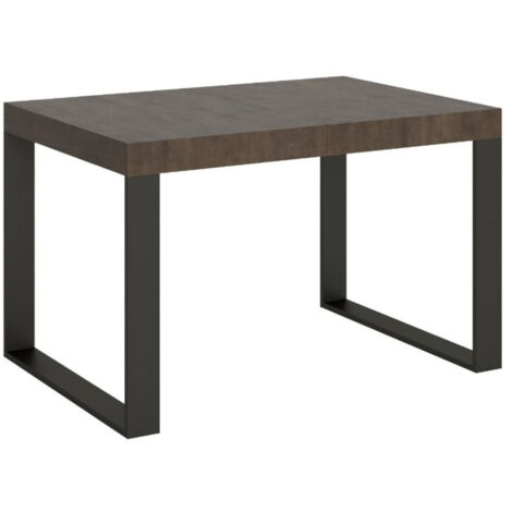 Table extensible 90x130/234 cm Tecno Noce structure Anthracite