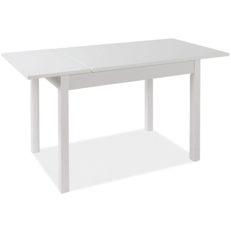 Table extensible blanche 120x80
