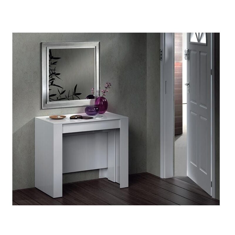 Befara - table extensible lexa - Blanc - Blanc