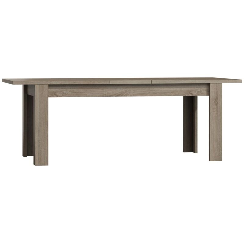 Meublorama - Table extensible 180-220 cm - Collection farra - chêne clair
