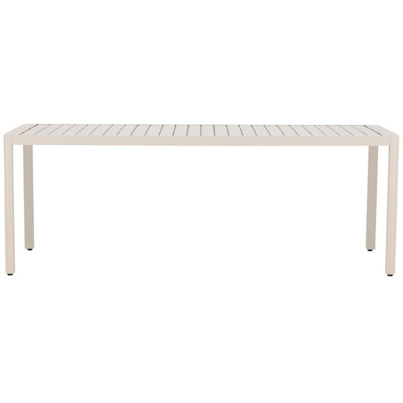 Table extérieure en aluminium 200 x 90 x 72 cm Giardini