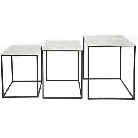 Table gigogne moderne (lot de 3)