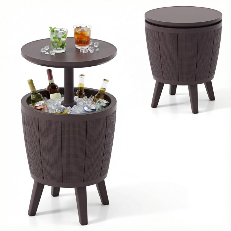 table glacière extérieure table bar table de jardin table camping bar exterieur table bar rotin frigo exterieur jardin cool bar mobilier de bar pati