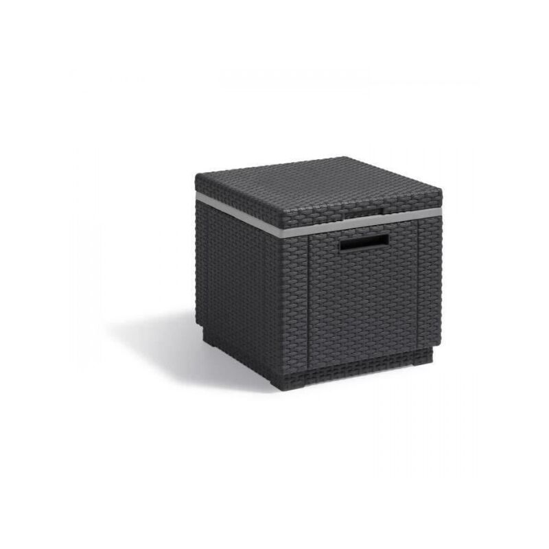 Allibert - Table Keter Glaciere Ice Cube Graphite 405981 Allibert - Table Keter Glaciere Ice Cube Graphite 405981