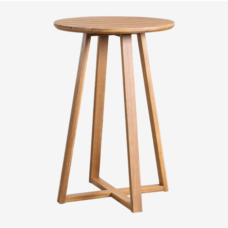 Table Haute d'Extérieur en Bois, Bar Extérieur ⚡️ TINY WOOD