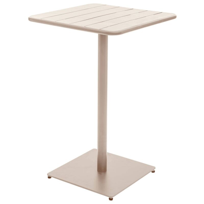 Iperbriko - Table haute d'extérieur Phuket argile