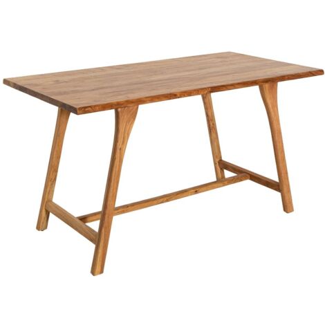 Table haute en bois d'acacia Orane
