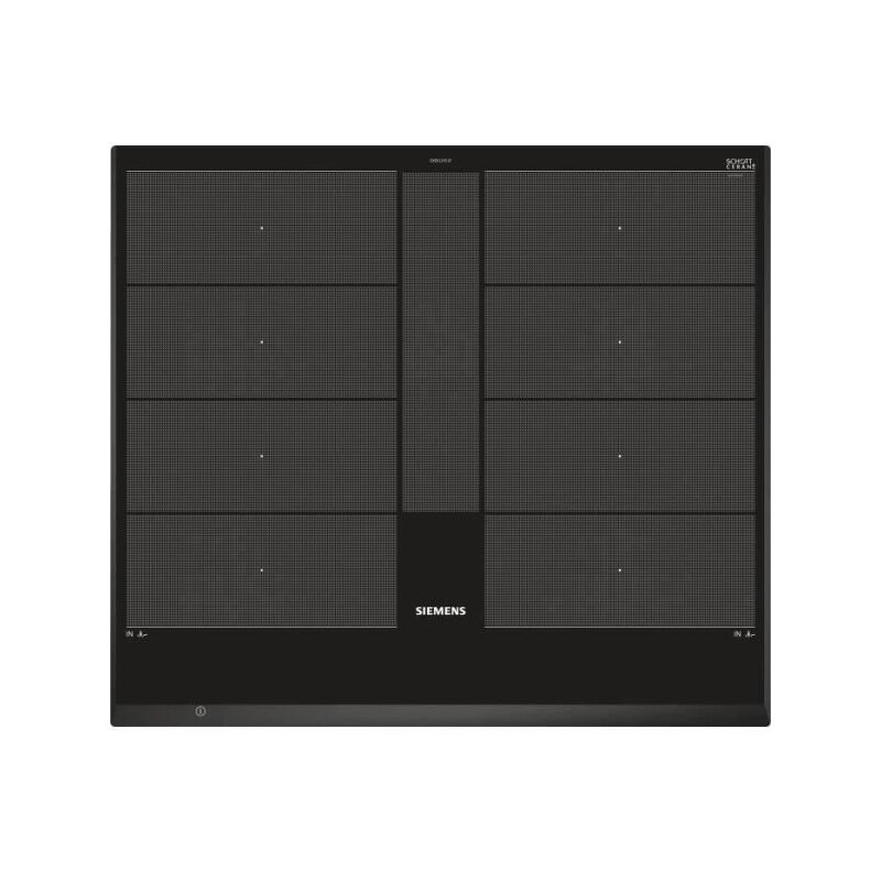 Siemens - Table induction IQ700 - 4 foyers - 60 cm - Noir - Dual LightSlider Siemens - Table induction IQ700 - 4 foyers - 60 cm - Noir - Dual LightSlider