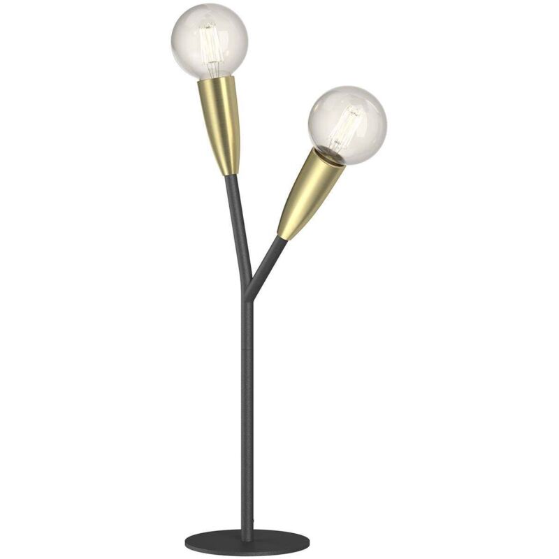 Lucande Table Lamp 'carlea' Made Of Metal For Living Room & Dining Room